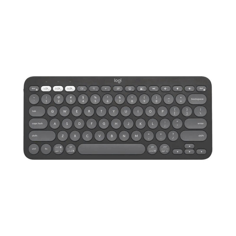 Bàn phím Logitech Pebble Keys 2 K380s Bluetooth(than chì) (2)