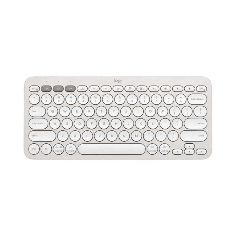 Bàn phím Logitech Pebble Keys 2 K380s Bluetooth(trắng) (2)