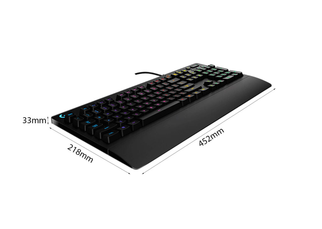 Bàn phím giả cơ Logitech G213 Prodigy RGB Gaming