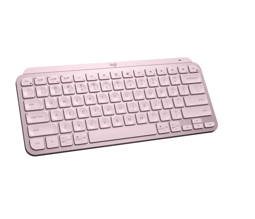 Bàn phím không dây Logitech MX Keys Mini Rose (5) Bàn phím không dây Logitech MX Keys Mini Rose (USBC/Bluetooth/Hồng)