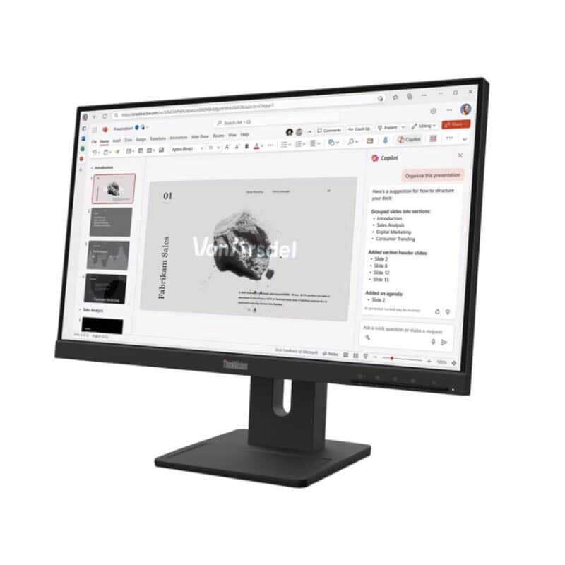 Màn hình Lenovo ThinkVision E22 40 64C9MAR6VN (3)
