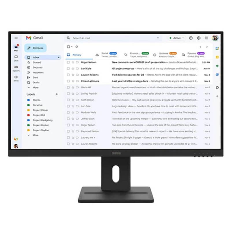 Màn hình Lenovo ThinkVision E27 40 64BCMAR4VN (5)