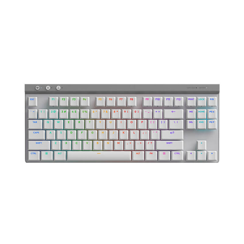 Bàn phím cơ Logitech G515 LightSpeed TKL Wireless White (2)