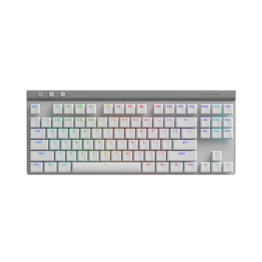 Bàn phím cơ Logitech G515 LightSpeed TKL Wireless White (2) bàn phím cơ Logitech G515 LightSpeed