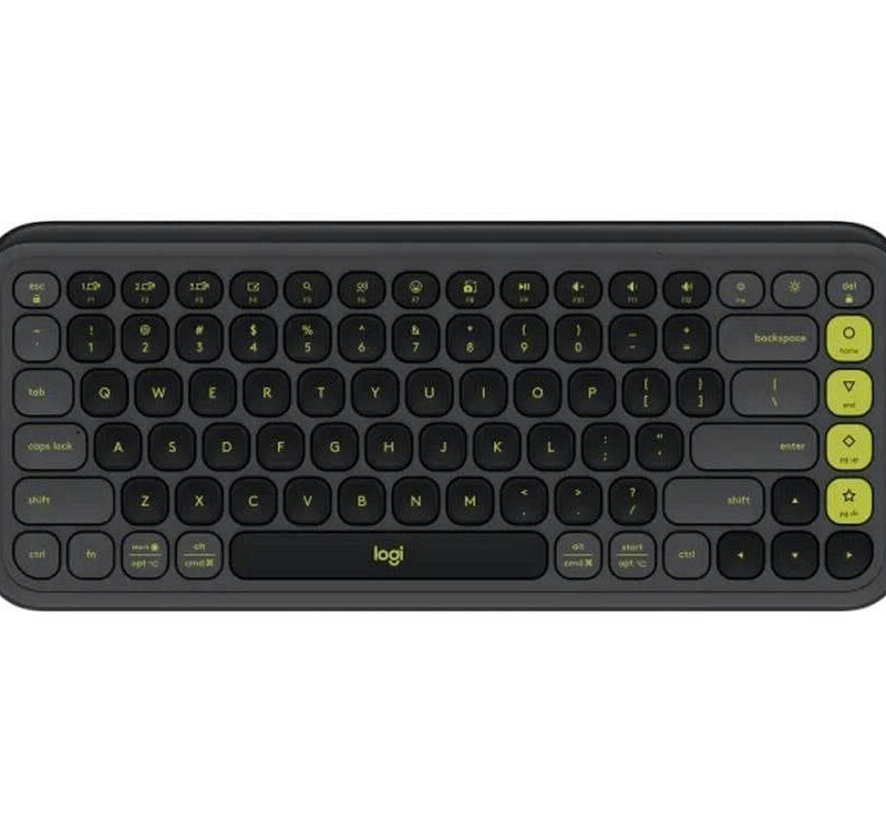 Bàn phím không dây Logitech POP Icon Keys Bluetooth Đen (1)