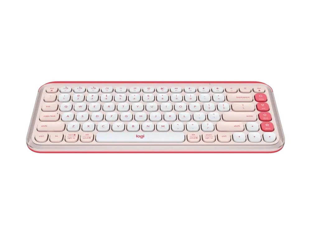 Bàn phím không dây Logitech POP Icon Keys Bluetooth Hồng (1) Bàn phím không dây Logitech POP Icon Keys Bluetooth Hồng (1)