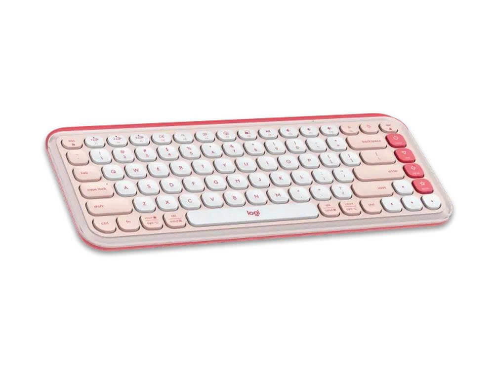 Bàn phím không dây Logitech POP Icon Keys Bluetooth Hồng (3) Bàn phím không dây Logitech POP Icon Keys Bluetooth Hồng (3)