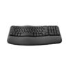 Bàn phím không dây Logitech Wave Keys Ergonomic Graphite (6)