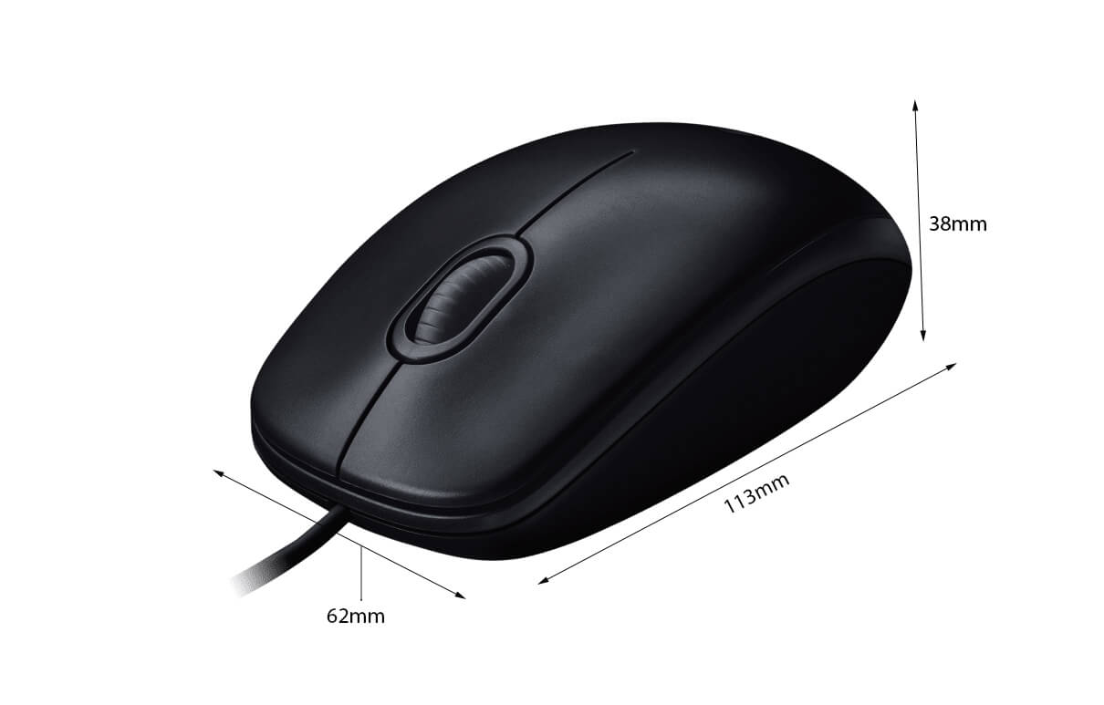 Chuột Logitech B100 (3)