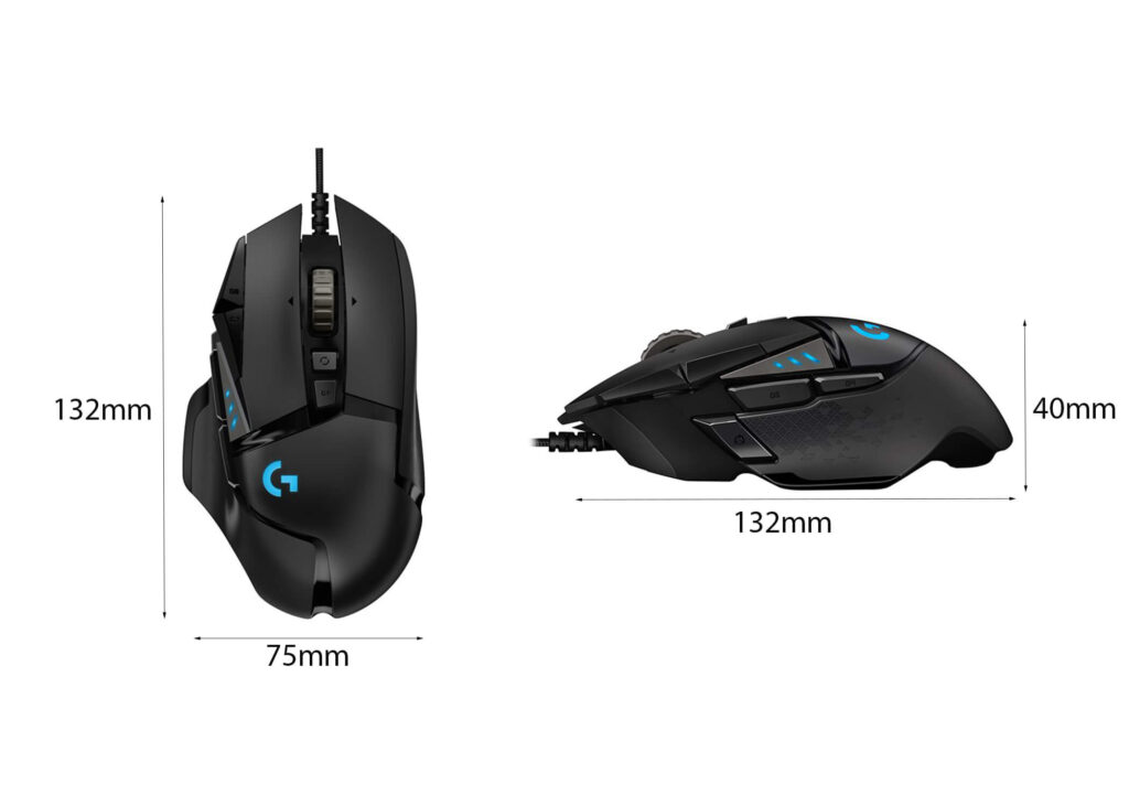 Chuột Logitech G502 Hero Gaming Black (1) Chuột Logitech G502 Hero Gaming Black (1)