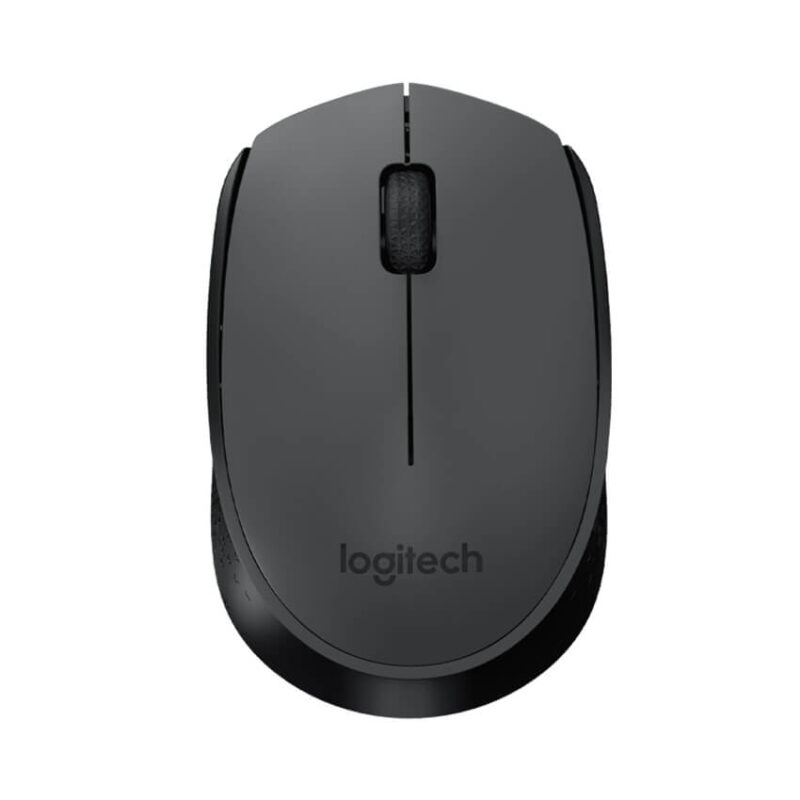 Chuột không dây Logitech M171 màu xám (1)
