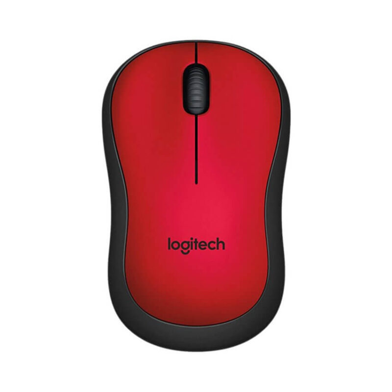 Chuột không dây Logitech M221 màu đỏ (4)