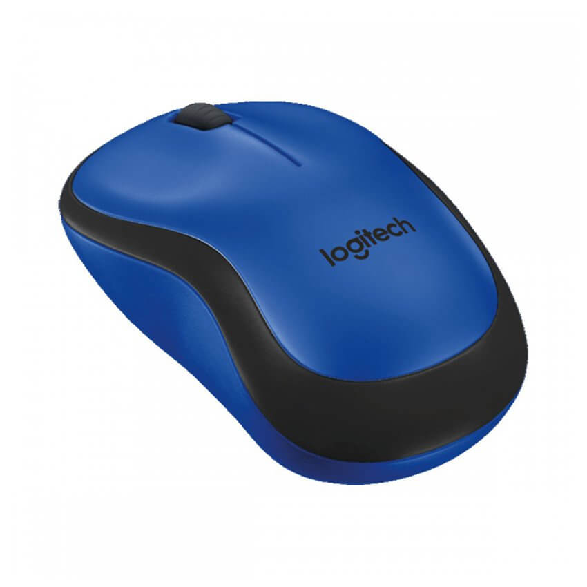 Chuột không dây Logitech M221 màu xanh (3)