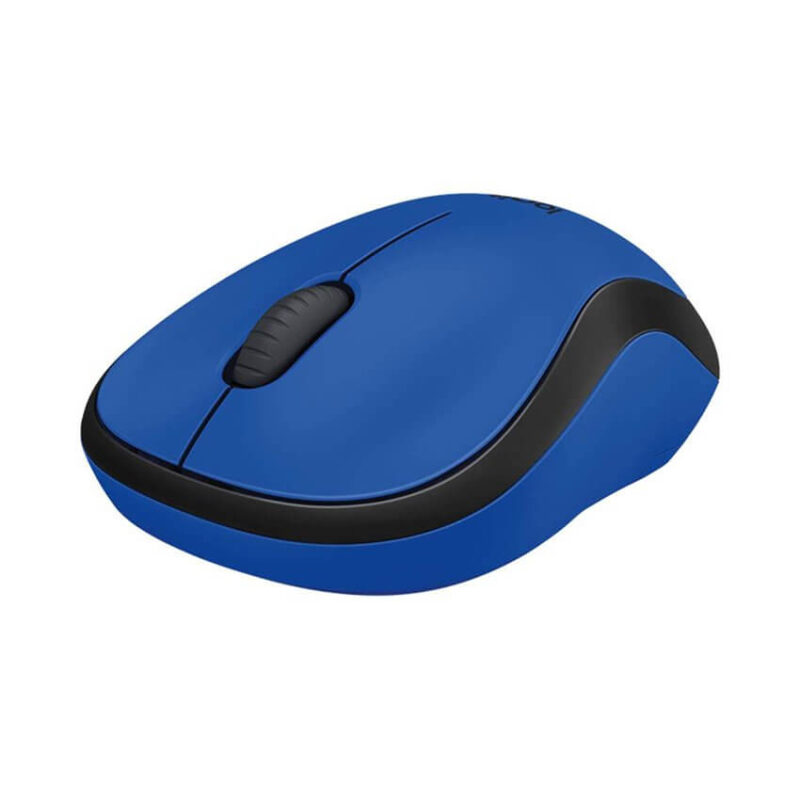 Chuột không dây Logitech M221 màu xanh (4)