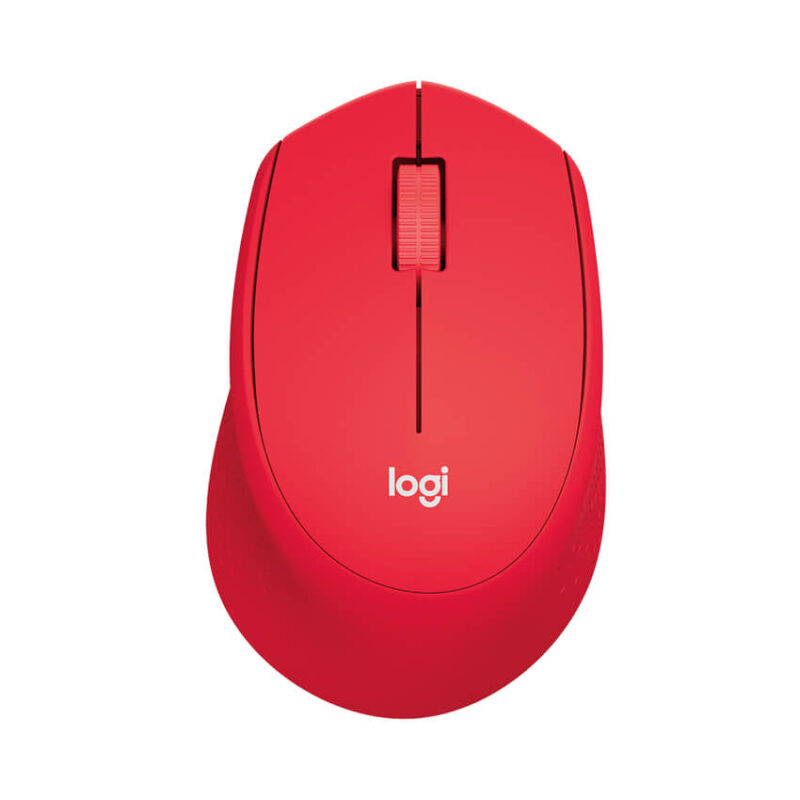 Chuột không dây Logitech M331 (USBmàu đỏ) (2)