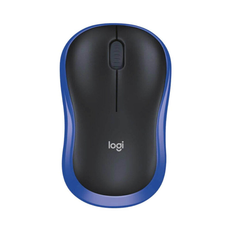 Chuột máy tính không dây Logitech M185 (Màu xanh dương) (2)