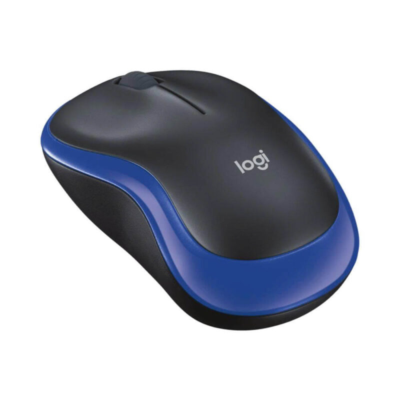 Chuột máy tính không dây Logitech M185 (Màu xanh dương) (3)